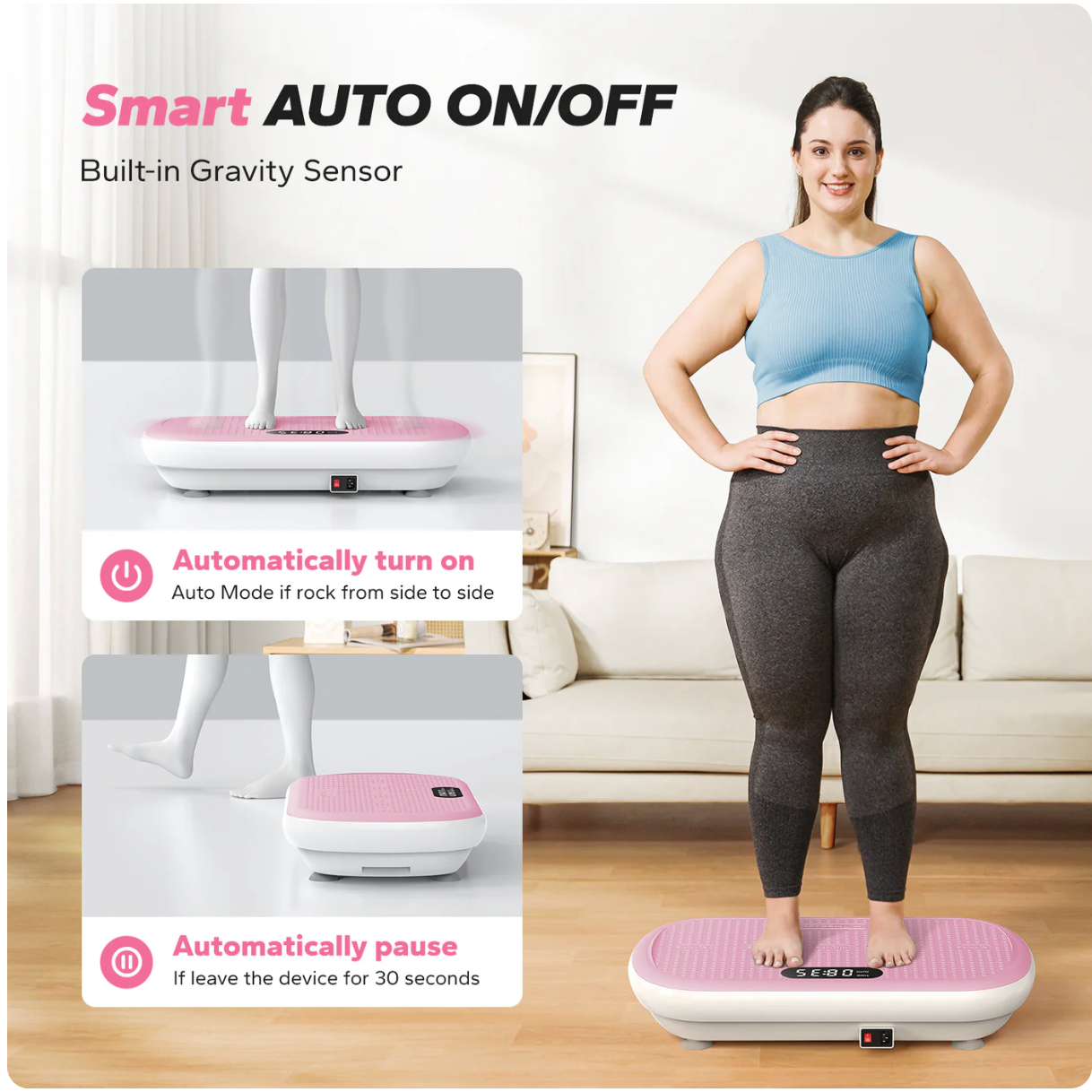 Merach - Vibration Fitness Plate