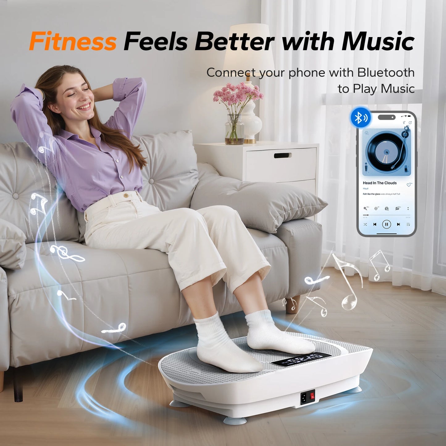 Merach - Vibration Fitness Plate