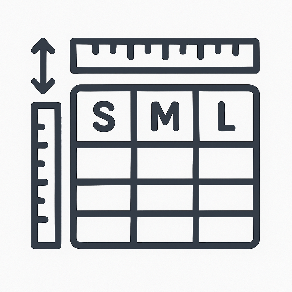 size chart icon
