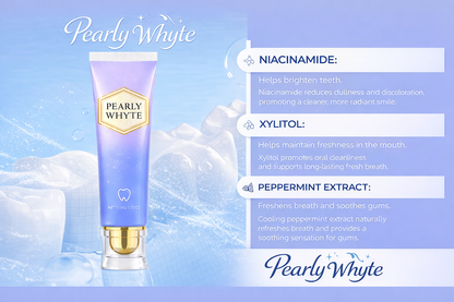 Pearly Whyte Toothpaste: Fluoride Free for Sensitive Teeth