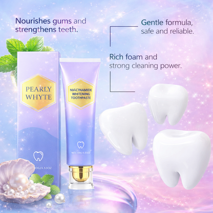 Pearly Whyte Toothpaste: Fluoride Free for Sensitive Teeth