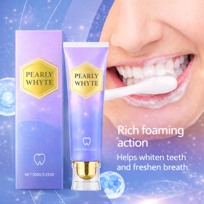 Pearly Whyte Toothpaste: Fluoride Free for Sensitive Teeth