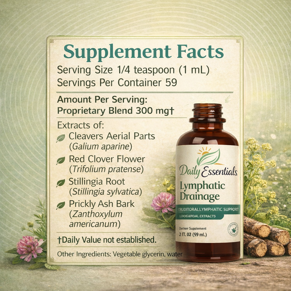 Lymphatic Drainage Herbal Drops