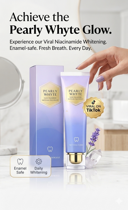 Pearly Whyte Toothpaste: Fluoride Free for Sensitive Teeth