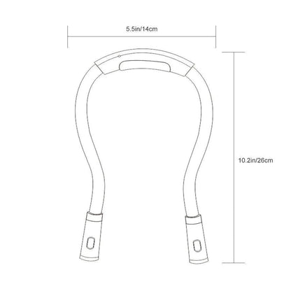 Bendable LED Neck Book Light