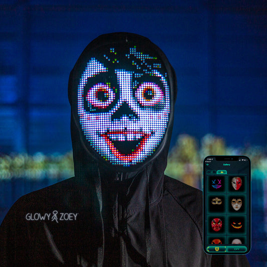 Face-Changing LED Mask